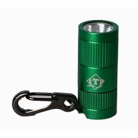 Itp - N1 Led Flashlight - 165 Lumens & Keychain Light - 3 Levels Of Output With Steel Surface - Anti-Shattering & Anti-Scratching - Battery Included - Blue