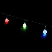 Productworks Ultraled Battery Operated Berry Color-Changing Twinkle Light String, Multi-Color, 3.5-Feet