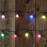 Productworks Ultraled Battery Operated Berry Color-Changing Twinkle Light String, Multi-Color, 3.5-Feet