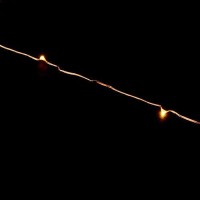 Productworks Tiny Lites Battery Operated Copper Wire Led Light String, Warm White, 20-Feet