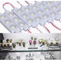 Store Showcase Led Lights 60 Leds 12V 40Lm/Chip Waterproof White Light With Project Lens For Store Led Project Decorative Light Fixtures