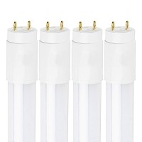 Luxrite 3Ft Led Tube Light, T8, 16W (25W Equivalent), 3000K Soft White, 1600 Lumens, Fluorescent Light Tube Replacement, Direct Or Ballast Bypass, Etl Listed (4 Pack)