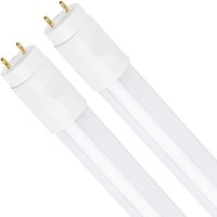 Luxrite 4Ft Led Tube Light, T8, 18W (32W Equivalent), 6500K Daylight, 2200 Lumens, Fluorescent Light Tube Replacement, Direct Or Ballast Bypass, Etl Listed (2 Pack)