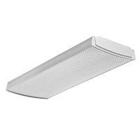 Lithonia Lighting Lbl2 Lp840 Led Curved Wraparound Ceiling Light, 2-Feet, 2000 Lumens, 4000K, White, 2-Foot