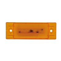 United Pacific 36976 16 Led Rectangular Clearance/Marker Light - Glo Light - Amber Led/Amber Lens, 1 Pack