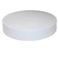 Beam Lighting 11In White Round Acrylic Drum Style Cover/Lens For Fixture With 8In Circline Bulb