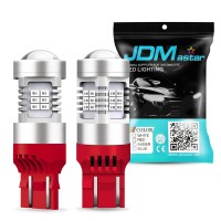 Jdm Astar Super Bright Px Chips 7440 7441 7443 7444 Red Brake Led Bulb