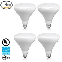 (Case Of 4) Tcp Led17Br40D41K Elite 17W Led Br40 Dimmable 4100K Cool White Reflector Lamp For 6