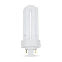 Technical Precision 32W Bulb Triple Tube Compact Fluorescent Light Bulb Replacement For Panasonic Fht32E35 Light Bulb T4 4 Pin Cfl Bulb With Gx24Q-3 Base - 3500K Neutral White - 2400 Lumens