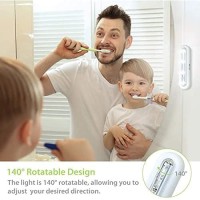 Oxyled Tap Closet Lights, One Touch Light, Stick-On Anywhere 4-Led Touch Tap Light, Cordless Touch Sensor Led Night Light, Battery Operated Stair Safe Lights, 140? Rotation