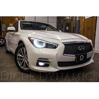 Features Compatible with Infiniti Q50Q70 20142021 Converts your fog light to also function as a DRL OEM connectors for simple plugandplay installation 3year warranty Overview Custom Appearance From the factory your Q50Q70 has LED fog lights which come on 