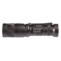 Surefire Aviator Flashlights With Dual Output Multi-Spectrum Led, White/Red (Aviator-Rd)