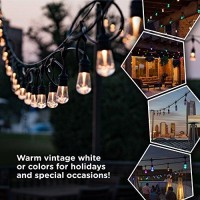 Enbrighten Vintage Seasons Led Warm White & Color Changing Caf