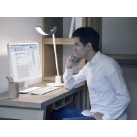 Benq Silver Genie Led Desk Eye-Caring Table Lamp: Auto-Dimming, Cri>95, 13 Color Temperatures, 35