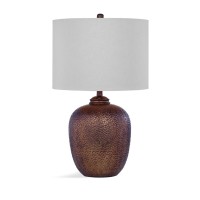 Bassett Mirror L3348Tec Trevor Table Lamp Household, Brown