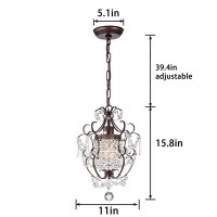 Papaya Crystal Chandelier Lighting