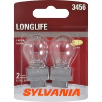 Sylvania - 3456 Long Life Miniature - Bulb, Ideal For Turn Signal Applications (Contains 2 Bulbs)