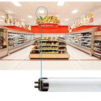 (6 Pack) F17T8/841 17W 24 Inch T8 Fluorescent Tube Light Bulb, 4100K Cool White, Medium Bi-Pin (G13) Base, 17 Watt T8 Light Bulbs