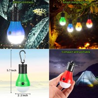 Campings Light 4 Pack Doukey Portable Camping Lantern Bulb Led Tent Lanterns Emergency Light Camping Essentials Tent Accessori