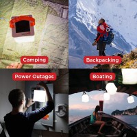 Luminaid Solar Camping Lantern Inflatable Led Lamp Perfect For Camping Hiking Travel And More Emergency Light For Power Ou