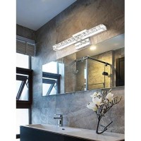 Solfart Crystal Wall Mirror Vanity Light Fixtures For Bathroom Vanity Bedroom Lighting Led Vanity Lights