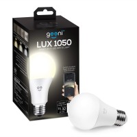 Geeni Lux Smart Light Bulb, Tunable White, Dimmable, Works With Alexa & Google Home, E26, 75W Equivalent, 1050 Lumen, No Hub Required, A21, 1-Pack