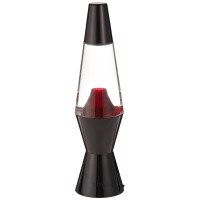 Lava 7103 10-Inch Mini Volcano Lamp, Plastic, White, Orange And Red