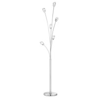 Crystal Flowers Floor Lamp, 6 Light(D0102Hge44W)