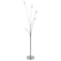 Crystal Flowers Floor Lamp, 6 Light(D0102Hge44W)