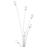 Crystal Flowers Floor Lamp, 6 Light(D0102Hge44W)