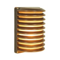 Outdoor Wall Lantern D:7.3 H:10 60W Oil Bronze Finish Frosted Glass Lens