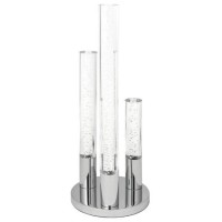 3 Lights Acrylic Cylinders Table Lamp Integrated Led, Dimmable(D0102Hge4Z7)