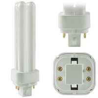 (8 Pack) Plc-13W 865, 4 Pin G24Q-1, 13 Watt Double Tube, Daylight White, Compact Fluorescent Light Bulb