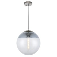 This 1 light Pendant from the Beckett collection by Elegant Lighting will enhance your home with a perfect mix of form and function The features include a Polished Nickel finish applied by experts Product Features Include Brand Elegant Lighting Collection