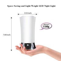 Deeplite Cordless Battery Operated Lamps For Home Table, Small Decorative Motion Sensor Night Light For Hallway, Bedroom, Bathroom, Kitchen Tables, Retro Nightstand Desk Lamp With Soft Light