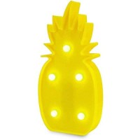 Qiaofei Pineapple Light,Led Cute Pineapple Night Table Lamp Light For Kids Room Bedroom Gift Wall Party Holiday Home Decorations Yellow