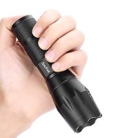 Souyos Military Grade Flashlight 2000 Lumen 5 Modes Water Resistant Led Tactical Torch Flash Light (2Pcs)