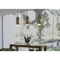 60W Reggio Wood Pendant Glass Fixture Edison Bulb Not Included