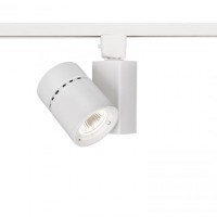 Wac Lighting H-1023F-830-Wt H Series Led1023 Exterminator Ii Led Energy Star Track Head In White Finish, Flood Beam, 3000K