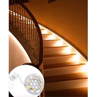 Amaneer Motion Activated Rechargeable Bed Light, Under Cabinet Lighting Flexible Led Strip Sensor Automatic Night Light For Kid Bedroom,Cabinet Closet,Kitchen Counter,Laundry