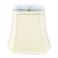 Royal Designs Inc Bso70512Eg Square Cut Corner Bell Lamp Shade Bso705 Eggshell 12 Inch