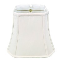 Royal Designs Inc Bso70512Wh Square Cut Corner Bell Lamp Shade Bso705 White 12 Inch