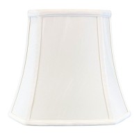 Royal Designs Inc Bso70512Wh Square Cut Corner Bell Lamp Shade Bso705 White 12 Inch