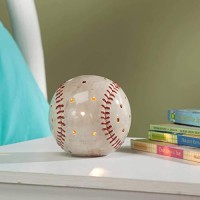 Dei Baseball Sports Plug In Tabletop Night Light,White