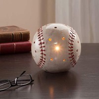 Dei Baseball Sports Plug In Tabletop Night Light,White