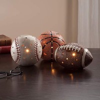 Dei Baseball Sports Plug In Tabletop Night Light,White