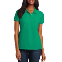 Port Authority Ladies Core Classic Pique Polo L100 Bright Kelly Green Xl