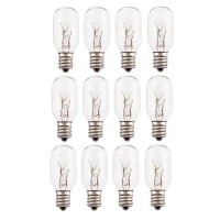 12 Pack Of 25W Watt Himalayan Salt Lamp Bulb Replacement