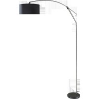 81H Black Arch With Adjustable Body Floor Lamp (1Pcctn) (3032496)(D0102H55Azx)