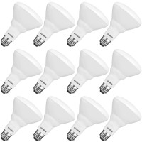 Luxrite 12-Pack Br30 Led Bulb, 65W Equivalent, 5000K Bright White, Dimmable, 650 Lumens, Led Flood Light Bulbs, 8.5W, Energy Star, E26 Medium Base, Damp Rated, Indoor/Outdoor, Living Room And Kitchen